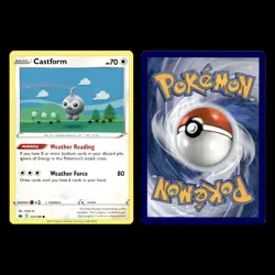 Castform Card 105 Sun Moon Guardians Rising Pokemon Cards Collection Set TCG - Image 8
