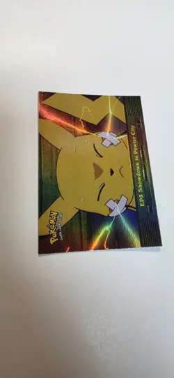 Topps Pokemon TV Animation Series 2 Rainbow Foil EP5 Showdown in Pewter City - Image 2