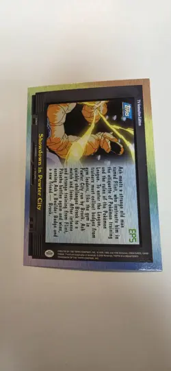 Topps Pokemon TV Animation Series 2 Rainbow Foil EP5 Showdown in Pewter City - Image 3