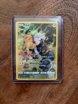 Pokemon TCG Pikachu TG05/TG30 NM Lost Origin Trainer Gallery Holo Full Art - Image 3