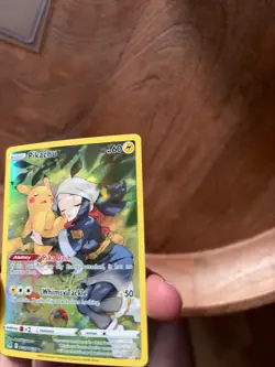 Pokemon TCG Pikachu TG05/TG30 NM Lost Origin Trainer Gallery Holo Full Art - Image 4