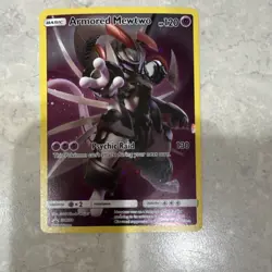 Pokemon Armored Mewtwo Promo Holo SM228 Basic 120 HP SM 2019 - Image 1