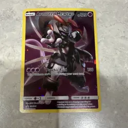 Pokemon Armored Mewtwo Promo Holo SM228 Basic 120 HP SM 2019 - Image 2