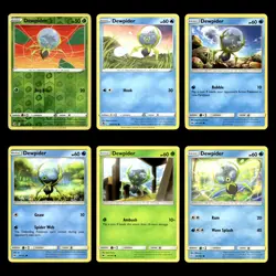 Dewpider Card 19 Sword Shield Fusion Strike Pokemon Cards Collection Set TCG - Image 1