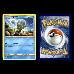 Dewpider Card 19 Sword Shield Fusion Strike Pokemon Cards Collection Set TCG - Image 5