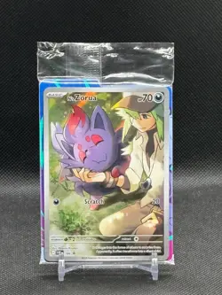 N's Zorua 2025 Pokemon Scarlet & Violet Promos SVP 189 Sealed - Image 1
