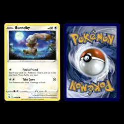 Bunnelby Card 175 Scarlet Violet Series Obsidian Flames Pokemon Cards Set TCG - Image 4