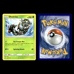 Dhelmise Card 22 Sun Moon Celestial Storm Pokemon Cards Collection Set TCG - Image 6