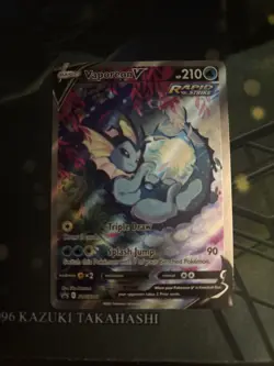 Vaporeon V SWSH181 SWSH: Sword & Shield Promo NEAR MINT - Image 1