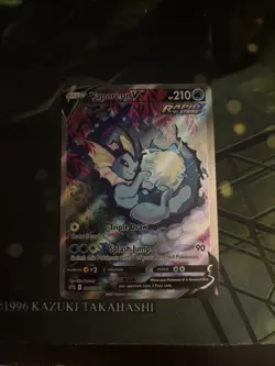 Vaporeon V SWSH181 SWSH: Sword & Shield Promo NEAR MINT - Image 2