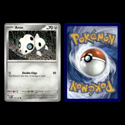 Aron Card 120.0 Scarlet Violet Series Twilight Masquerade Pokemon Cards Set - Image 8