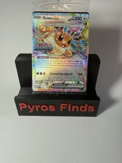 Eevee ex #075/131 - Prismatic Evolutions Stamp - Rare Promo Pokemon Sealed - NM - Image 1