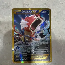 Pokemon Gyarados EX Secret Rare Full Art Holo 123/122 Breakpoint 180 HP - Image 1