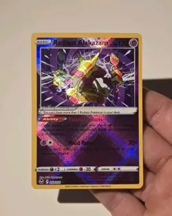 Pokemon Radiant Alakazam 059/195 Silver Tempest Radiant Rare NM - Image 3