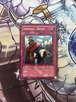(VHL) Yugioh TCG Imperial Order PSV-104 Unlimited Secret Rare VLP - Image 1