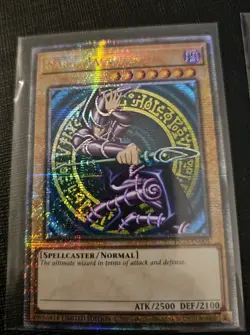 QCR Blue-Eyes White Dragon Dark Magician Quarter Century Yugioh Original Artwork - Image 2