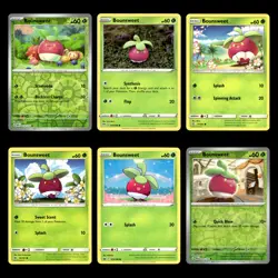 Bounsweet Card 16.0 Scarlet Violet Series Obsidian Flames Pokemon Cards Set - Image 1