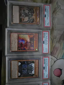 Yu-Gi-Oh Psa Graded Card Lot - Image 1