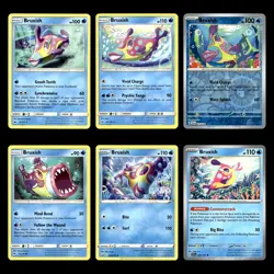 Bruxish Card 38.0 Sun Moon Burning Shadows Pokemon Cards Collection Set TCG - Image 1