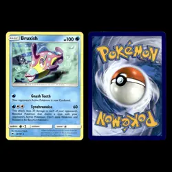 Bruxish Card 38.0 Sun Moon Burning Shadows Pokemon Cards Collection Set TCG - Image 3