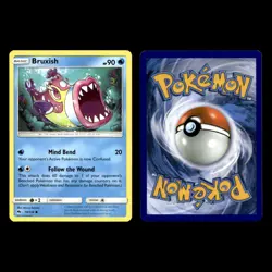 Bruxish Card 38.0 Sun Moon Burning Shadows Pokemon Cards Collection Set TCG - Image 6