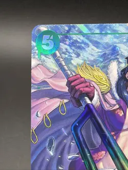 One Piece Card Game OP10-030 Smoker SR NM Alt Art Foil ENGLISH - Image 2