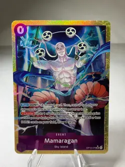 Mamaragan OP15-078 SR (Alternate Art) One Piece Adventure on Kami's Island NM - Image 1