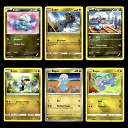 Bagon Card 62.0 Black White Plasma Blast Pokemon Cards Collection Set TCG - Image 1