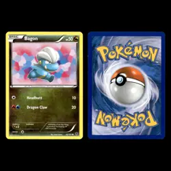 Bagon Card 62.0 Black White Plasma Blast Pokemon Cards Collection Set TCG - Image 3