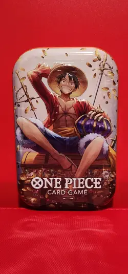 One Piece Monkey.D.Luffy TCG Lot of (2), Mini Tin Vol. 2, OP-13 Sealed - Image 2