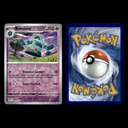 Bronzong Card  69.0 Scarlet Violet Series Temporal Forces Pokemon Cards Set TCG - Image 3