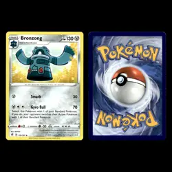 Bronzong Card  69.0 Scarlet Violet Series Temporal Forces Pokemon Cards Set TCG - Image 4
