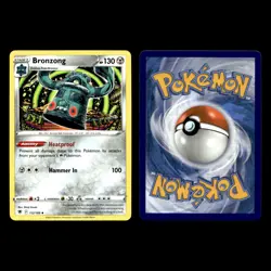 Bronzong Card  69.0 Scarlet Violet Series Temporal Forces Pokemon Cards Set TCG - Image 5