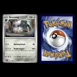 Bronzong Card  69.0 Scarlet Violet Series Temporal Forces Pokemon Cards Set TCG - Image 7