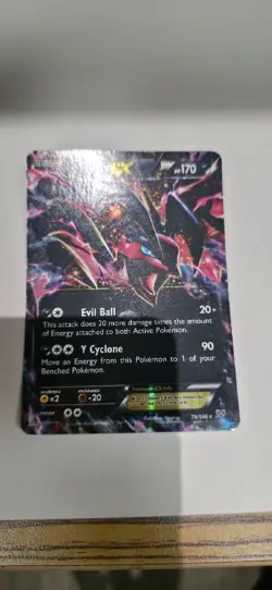 🔥 Pokemon TCG – Yveltal-EX 79/146 – XY Base Set – Ultra Rare Holo EX – LP - Image 3