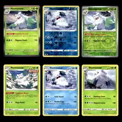 Abomasnow Card 11.0 Scarlet Violet Series Paldea Evolved Pokemon Cards Set TCG - Image 1