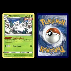 Abomasnow Card 11.0 Scarlet Violet Series Paldea Evolved Pokemon Cards Set TCG - Image 6
