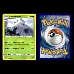 Abomasnow Card 11.0 Scarlet Violet Series Paldea Evolved Pokemon Cards Set TCG - Image 8