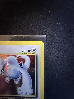 Pokemon TCG Lugia 9/111 Neo Genesis Holo Rare Unlimited English Card 2000 - Image 4