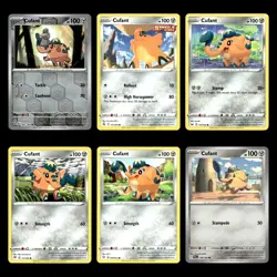  Cufant Card 41.0 Scarlet Violet Series Shrouded Fable Pokemon Cards Collection - Image 1