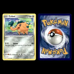  Cufant Card 41.0 Scarlet Violet Series Shrouded Fable Pokemon Cards Collection - Image 5