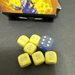 Pokemon TCG Trading Card Game Dice Set x7 - Image 2