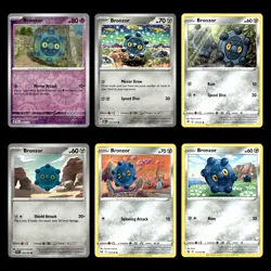 Bronzor Card 68.0 Scarlet Violet Series Temporal Forces Pokemon Cards Set TCG - Image 1