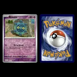 Bronzor Card 68.0 Scarlet Violet Series Temporal Forces Pokemon Cards Set TCG - Image 3