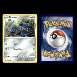 Bronzor Card 68.0 Scarlet Violet Series Temporal Forces Pokemon Cards Set TCG - Image 5