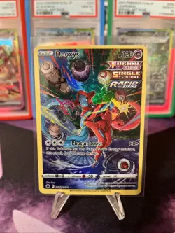 Pokemon Deoxys GG12/GG70 Ultra Rare Holo Card Crown Zenith Galarian Gallery - Image 1