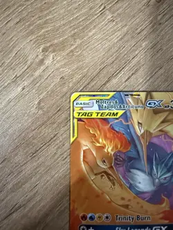 Pokemon Card - Moltres & Zapdos & Articuno GX Hidden Fates 44/68 Ultra Rare - Image 4