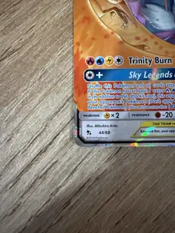 Pokemon Card - Moltres & Zapdos & Articuno GX Hidden Fates 44/68 Ultra Rare - Image 5