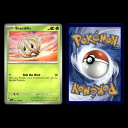 Brambleghast Card 21.0 Scarlet Violet Series Temporal Forces Pokemon Cards Set - Image 6