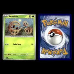 Brambleghast Card 21.0 Scarlet Violet Series Temporal Forces Pokemon Cards Set - Image 7